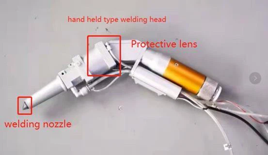 Handheld Portablechina Top Selling Fiber Laser Welder For Steel Metal Working