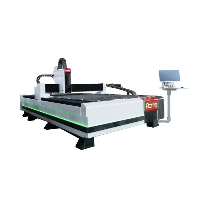 Küçük Tip 1300x2600mm Metal Plaka Fiber Lazer Kesim Makinesi